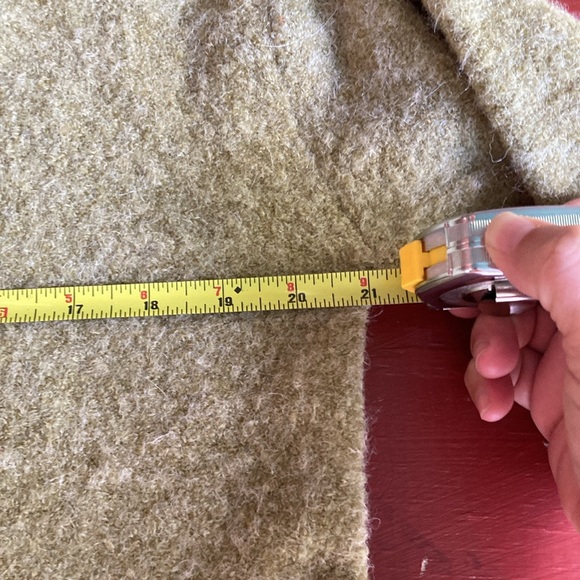 Eileen Fisher Alpaca/Merino Avocado Green Loose Turtleneck Cozy Wool Sweater 💚 - Picture 6 of 7